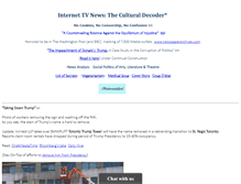Tablet Screenshot of internettvnews.com